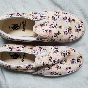 Cute Minnie Mouse childrens Van's Shoes size 3